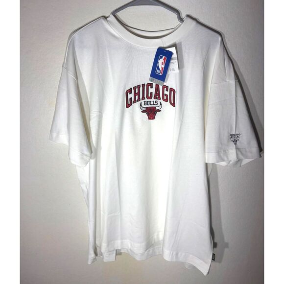 NBA Chicago Bulls Cotton On Men’s T-Shirt Size L New With Tags - Picture 1 of 6